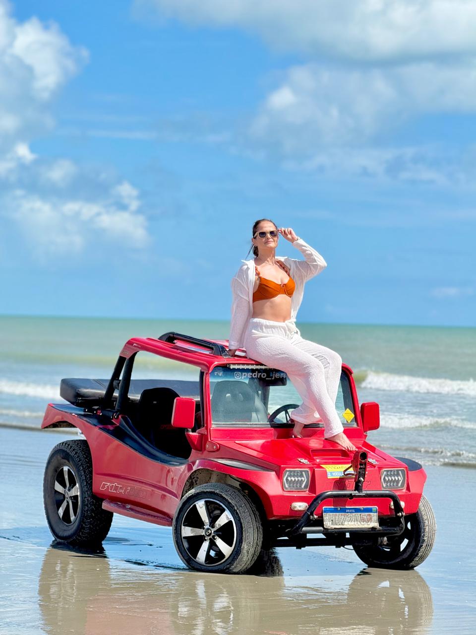 Patrícia em Jericoacoara